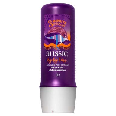 Tratamento Capilar Aussie Bye Bye Frizz 3 Minute Miracle 236ml