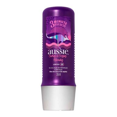 Creme de Tratamento Aussie 3 Minutos Milagrosos Cachos e Crespos com 236ml