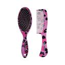 Kit Pente e Escova de Cabelo Marco Boni Animal Print