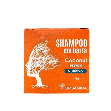Shampoo em Barra Orgânica Coconut Fresh 75g