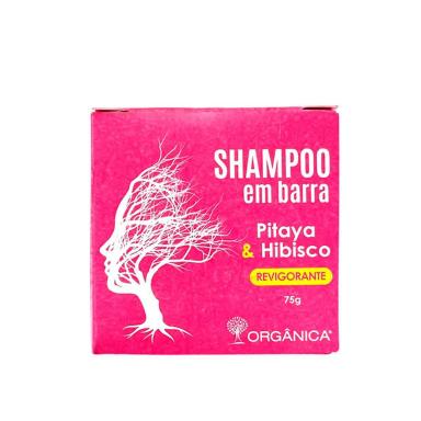 Shampoo em Barra Orgânica Pitaya e Hibisco 75g