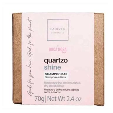 Shampoo em Barra Cadiveu Quartzo Shine by Boca Rosa 70g