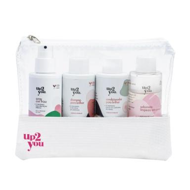 Kit Viagem Travel Size Up2you + Necessaire - 4 Produtos de 100ml cada