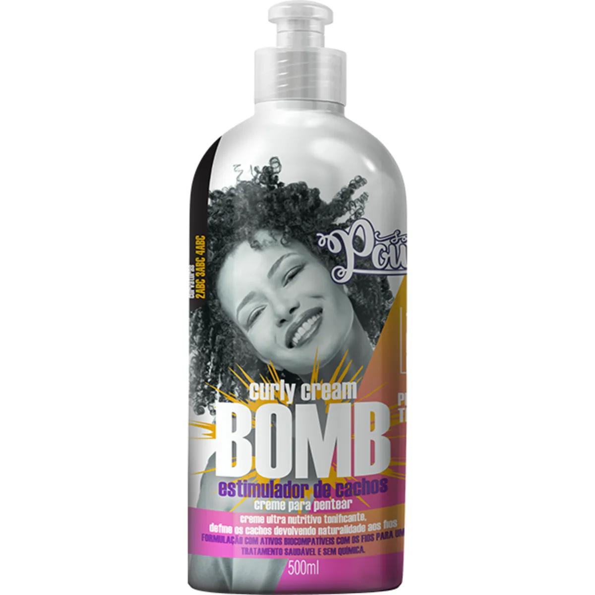 Creme para Pentear Soul Power Curly Cream Bomb 500ml