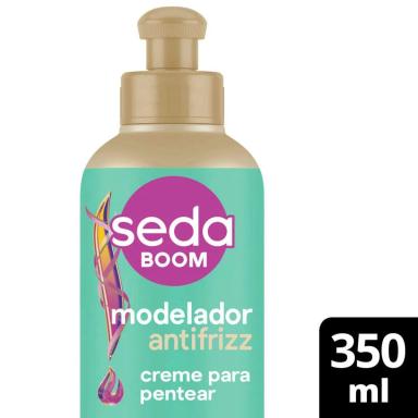 Creme para Pentear Seda Boom Pro Curvatura Modelador Antifrizz 350ml