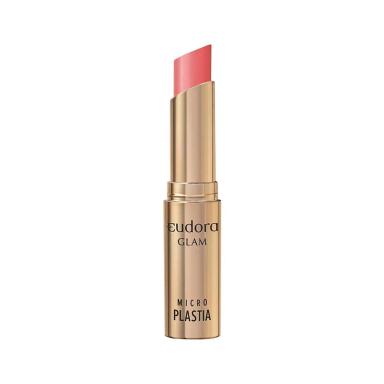 Batom Eudora Glam Micro Plastia Rose Delicado 3,3g