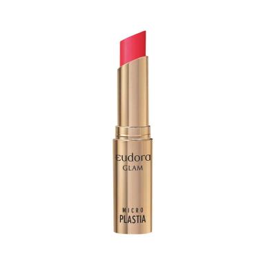 Batom Eudora Glam Micro Plastia Scarlet Absoluto 3,3g