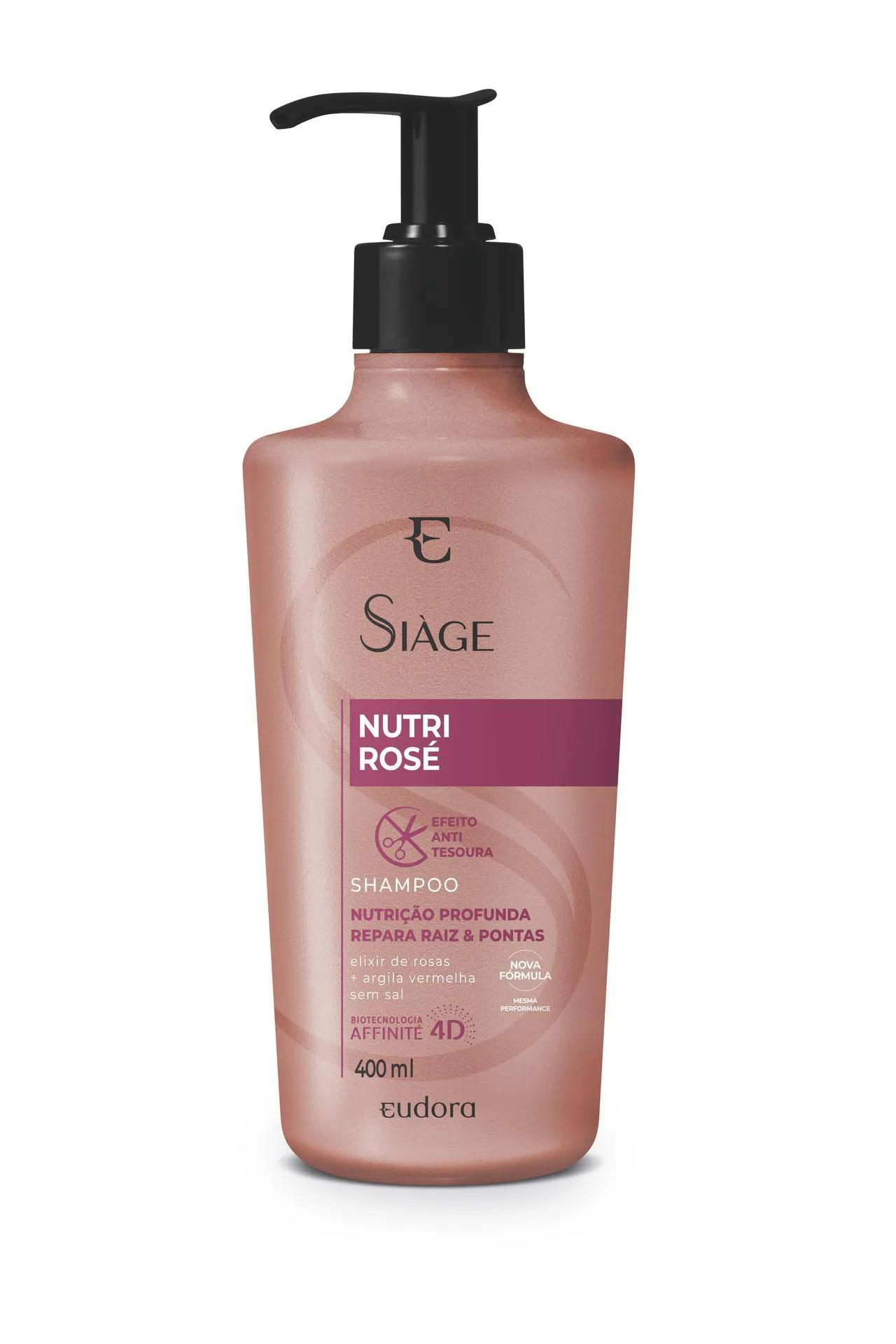 Shampoo Siàge Nutri Rosé 400ml