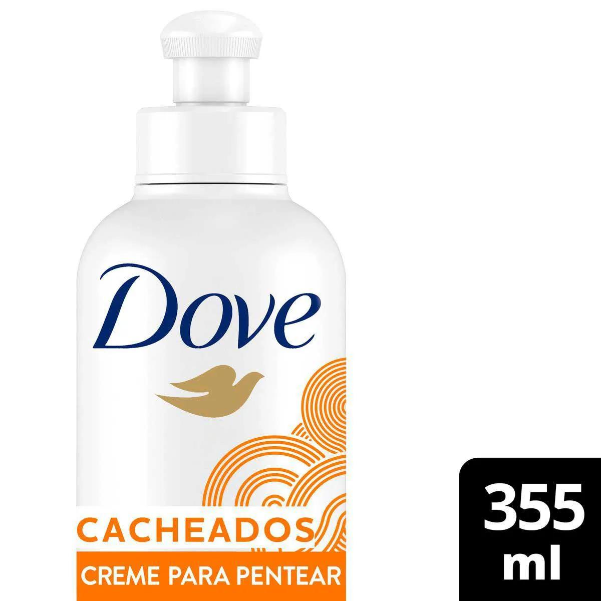 Creme para Pentear Dove Texturas Reais Cacheados Óleo de Babosa 355ml