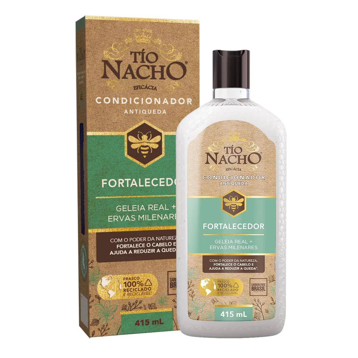 Condicionador Antiqueda Tio Nacho Fortalecedor Ervas Milenares 415ml