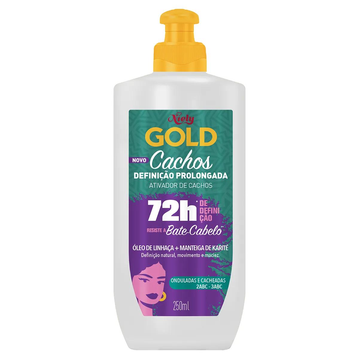 Ativador de Cachos Niely Gold 250ml