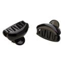 Kit Piranha de Cabelo Needs Preta Tamanho M 2 unidades