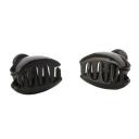 Kit Piranha de Cabelo Needs Preta Tamanho M 2 unidades