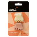 Kit Piranha de Cabelo Needs Colorida Perolada Tamanho P 2 unidades