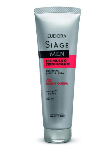 Shampoo Siàge Men Estimula o Crescimento 250ml