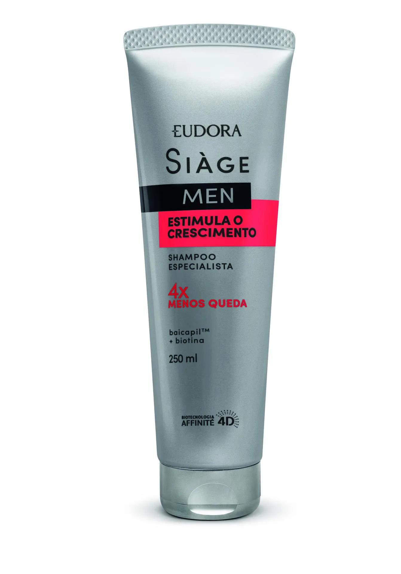Shampoo Siàge Men Estimula o Crescimento 250ml