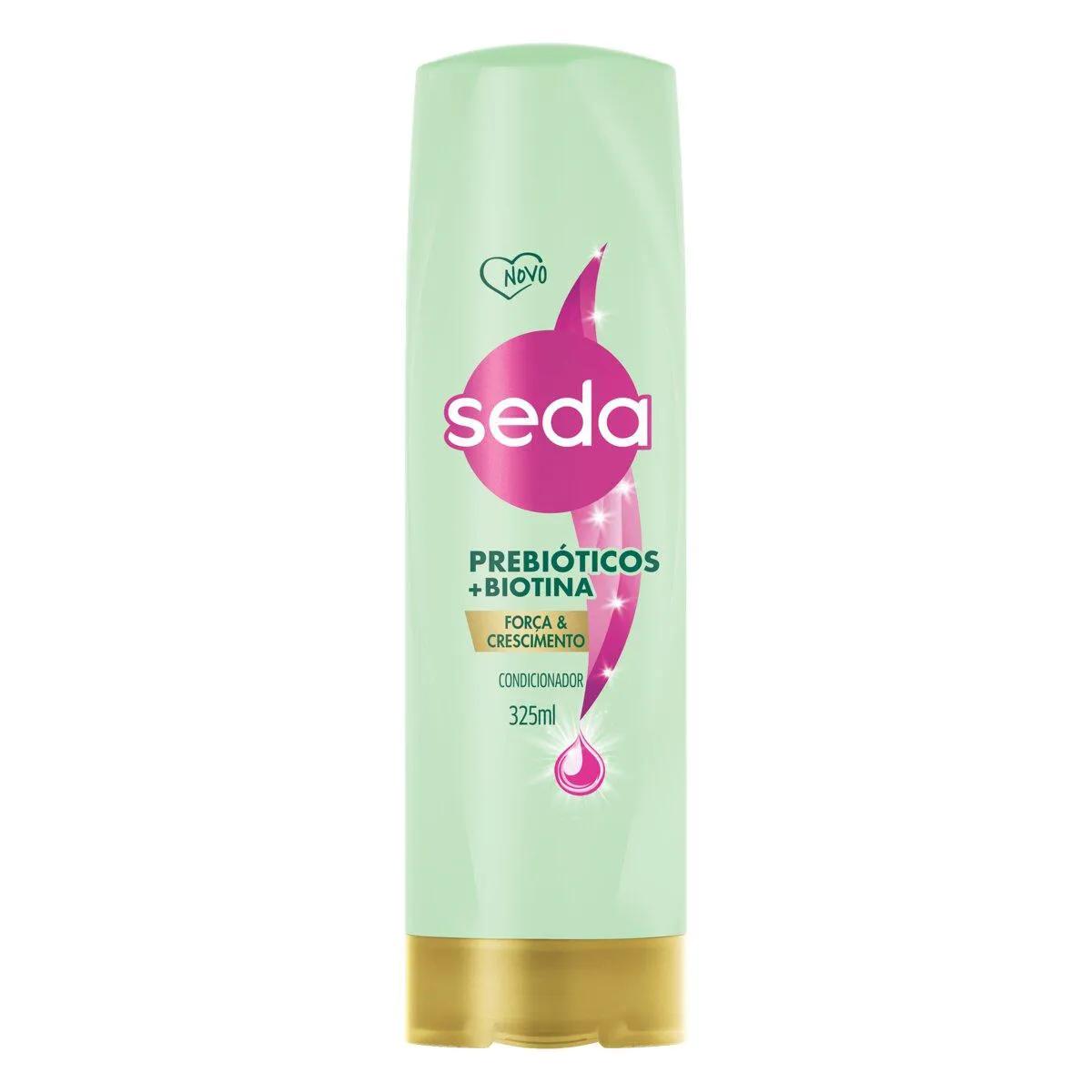 Condicionador Seda Força e Crescimento Prebióticos + Biotina 325ml