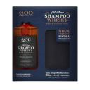 Shampoo QOD Whisky Black Collection 220ml + Carteira Mágica