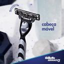 Gillette Mach3 Barbeador com 1 aparelho e 2 cargas