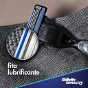 Gillette Mach3 Barbeador com 1 aparelho e 2 cargas