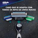 Aparelho de Barbear Gillette Mach3 com 1 Unidade