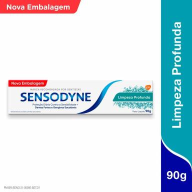 Pasta de Dente Sensodyne Limpeza Profunda com 90g