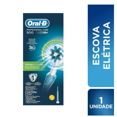Escova de Dente Elétrica Oral-B Professional Care 500 3D 220v com 1 unidade
