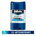 Desodorante Antitranspirante Clear Gel Gillette Cool Wave Masculino com 82g