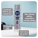 Desodorante Antitranspirante Aerosol Nivea Men Active Dry Silver Masculino com 150ml