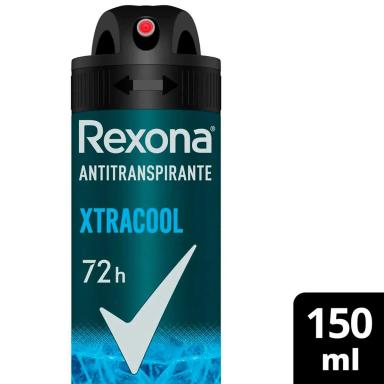 Desodorante Rexona Men Xtracool Masculino Aerossol Antitranspirante com 150ml