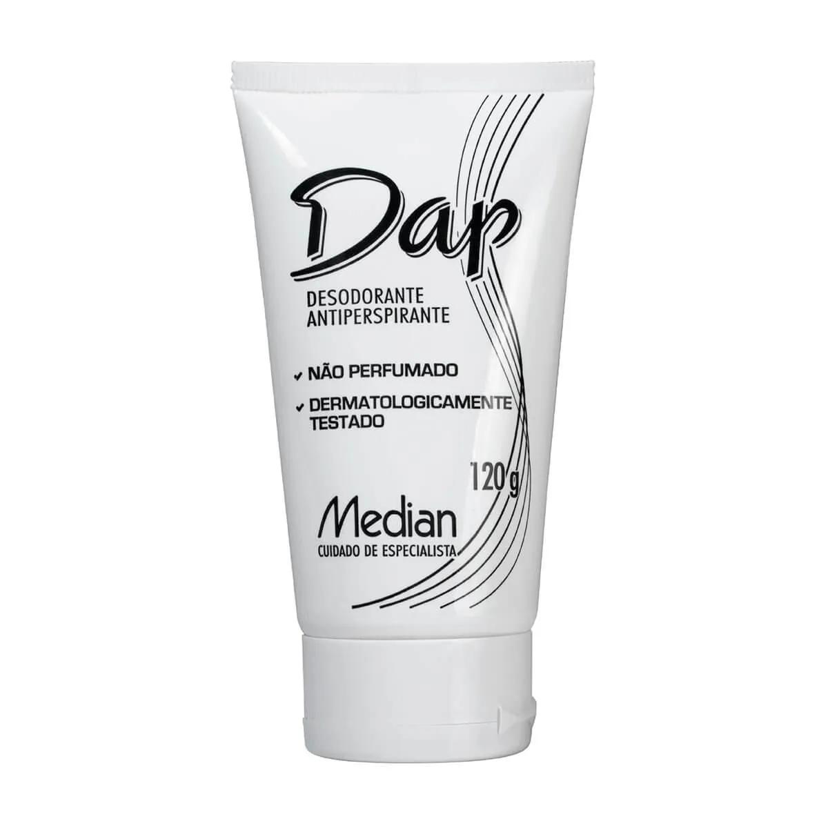 Desodorante Creme Dap Sem Perfume e Sem Álcool com 120g