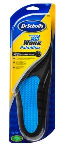 Palmilhas Massaging Gel Work Dr. Scholl's Total Conforto com 1 par