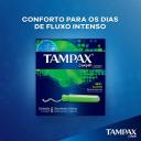 Absorvente Interno Tampax Compak Super  8 unidades