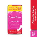 Protetor Diário Carefree Proteção com Perfume 80 unidades