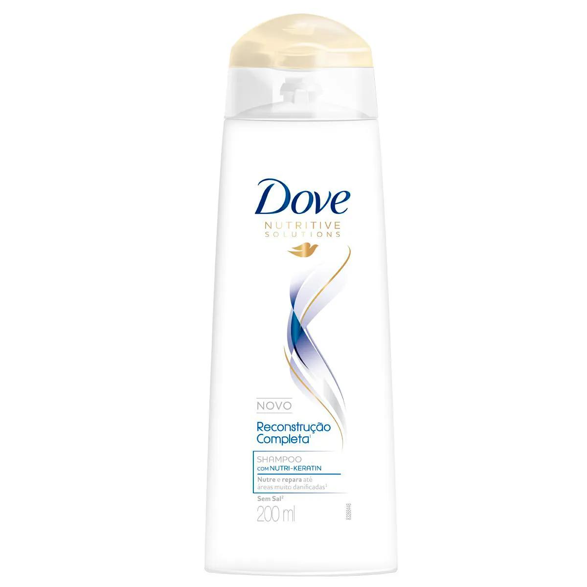 Shampoo Dove Reconstrução Completa com 200ml