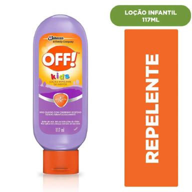 Repelente Off! Kids Loção com 117ml