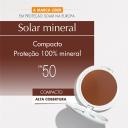 Protetor Solar Facial Compacto Avène Haute Protection Cor Doré Pele Morena FPS 50 com 10g