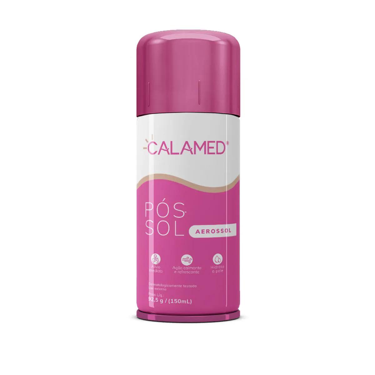 Pós-Sol em Aerosol Calamed com 150ml