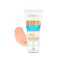 Protetor Solar Facial L’Oréal Expertise Toque Limpo com Cor FPS 70 com 50g