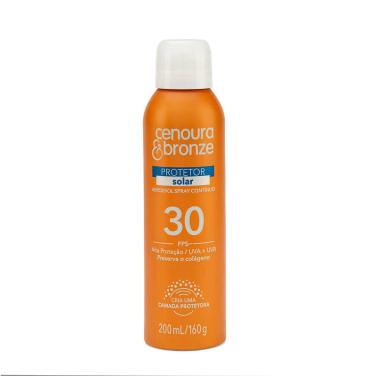 Protetor Solar Corporal Cenoura & Bronze Spray FPS 30 com 200ml
