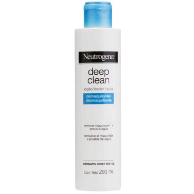 Loção Demaquilante Neutrogena Deep Clean com 200ml