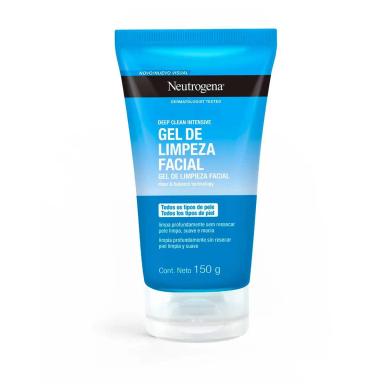 Gel de Limpeza Profunda Neutrogena Deep Clean Pele Mista a Oleosa com 150g