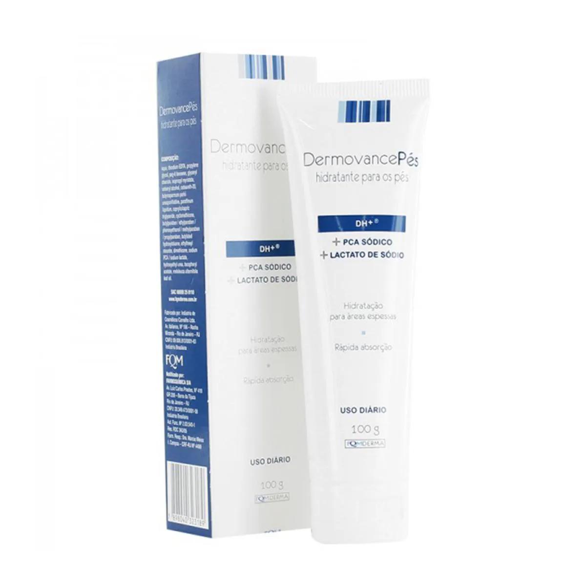 Hidratante para os Pés Dermovance Pés com 100g
