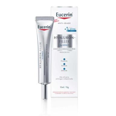 Creme Facial Anti-Idade Eucerin Hyaluron-Filler Olhos FPS15 com 15ml