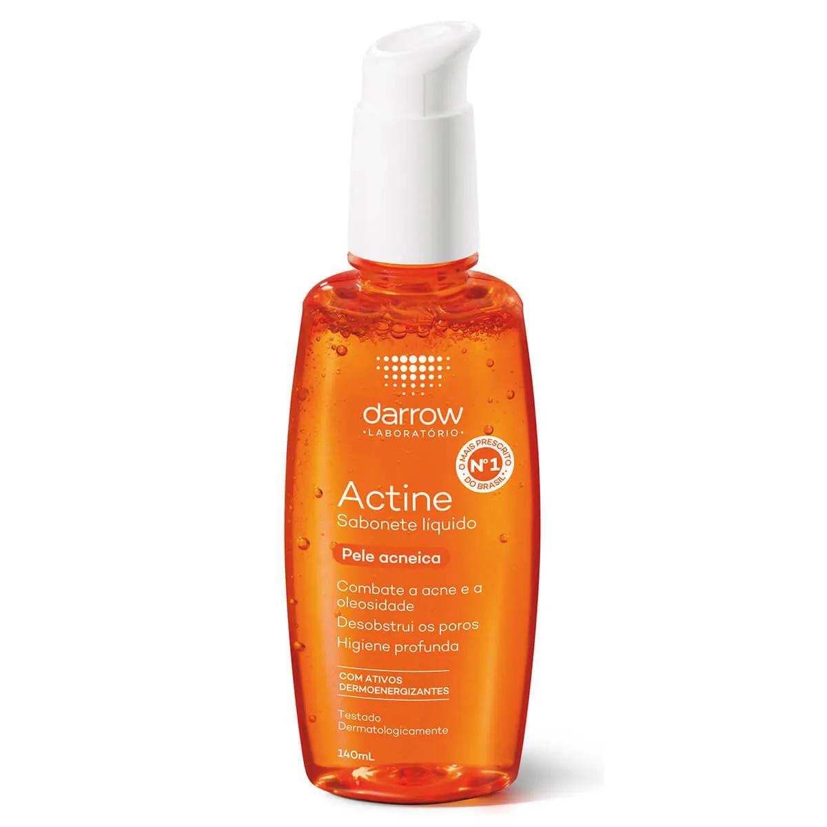 Sabonete Líquido Facial Actine Pele Oleosa 140ml
