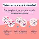 Cera Fria Veet Para o Rosto Pele Delicada com 12 folhas