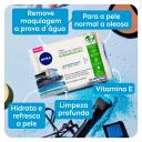 Lenço Demaquilante Nivea 3 em 1 Ação Refrescante 25 unidades
