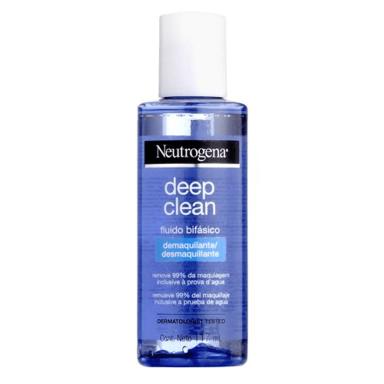 Demaquilante Neutrogena Deep Clean Fluído Bifásico com 117ml