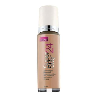 Base Líquida Maybelline SuperStay 24 horas Cor Nº70 Pure Beige Medium FPS 19 com 30ml