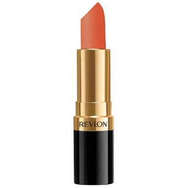 Batom Revlon Super Lustrous Lipstick Cor Smoked Peach Efeito Matte com 1 unidade de 4,2g